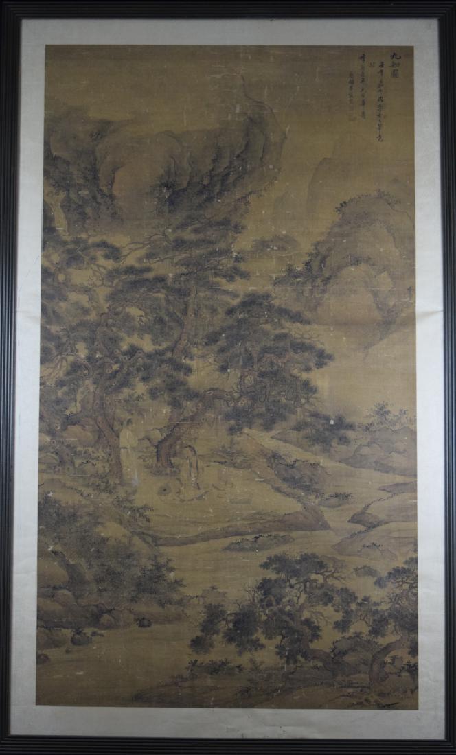 Rare Chinese antique watercolor painting (1 of 10)