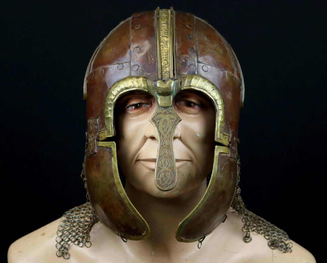 Fine Victorian Museum Display Ancient Greek or Italian: Fine Victorian Museum Display Ancient Greek or Italian "Chalcidian" Helmet 500-400 BC. A Chalcidian helmet or Chalcidian type helmet was a helmet made of bronze and worn by ancient warriors of the Hel