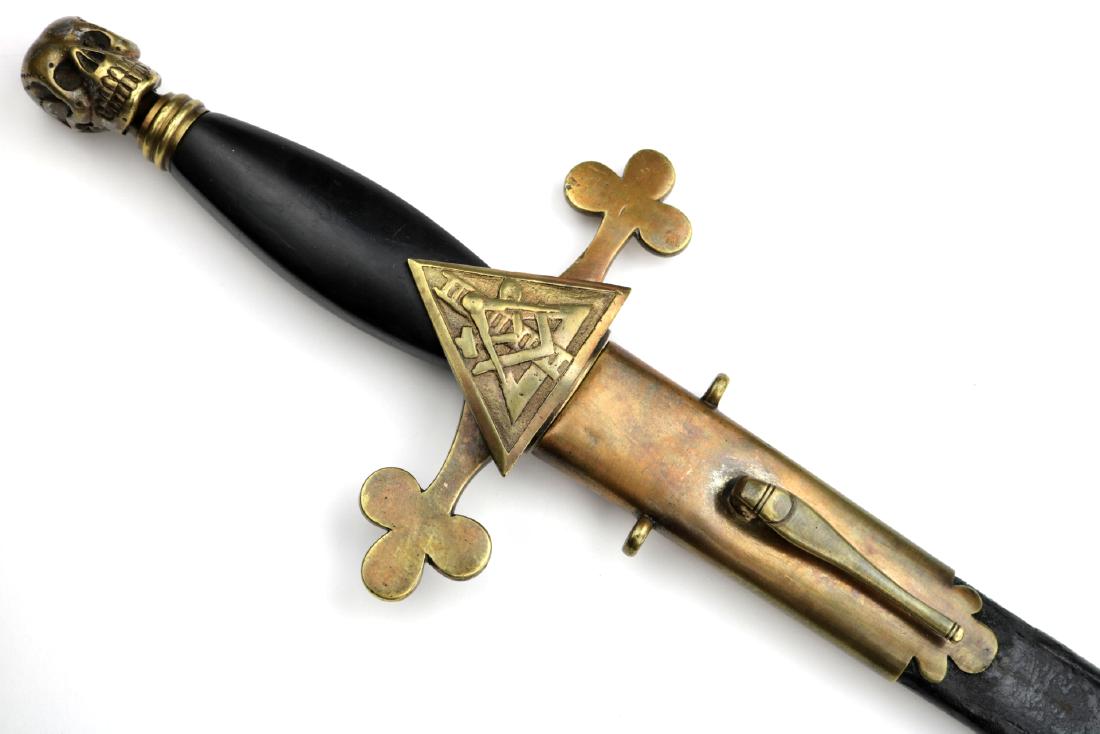 Ultra-Rare (Only 3 Known) 18th-early 19th C. German: Ultra-Rare (Only 3 Known) 18th-early 19th C. German made Masonic Sword Rapier, Very Fine Details ! Total length (inside scabbard if present) : 40", Blade length : 30". Dear Bidders, please note, the d