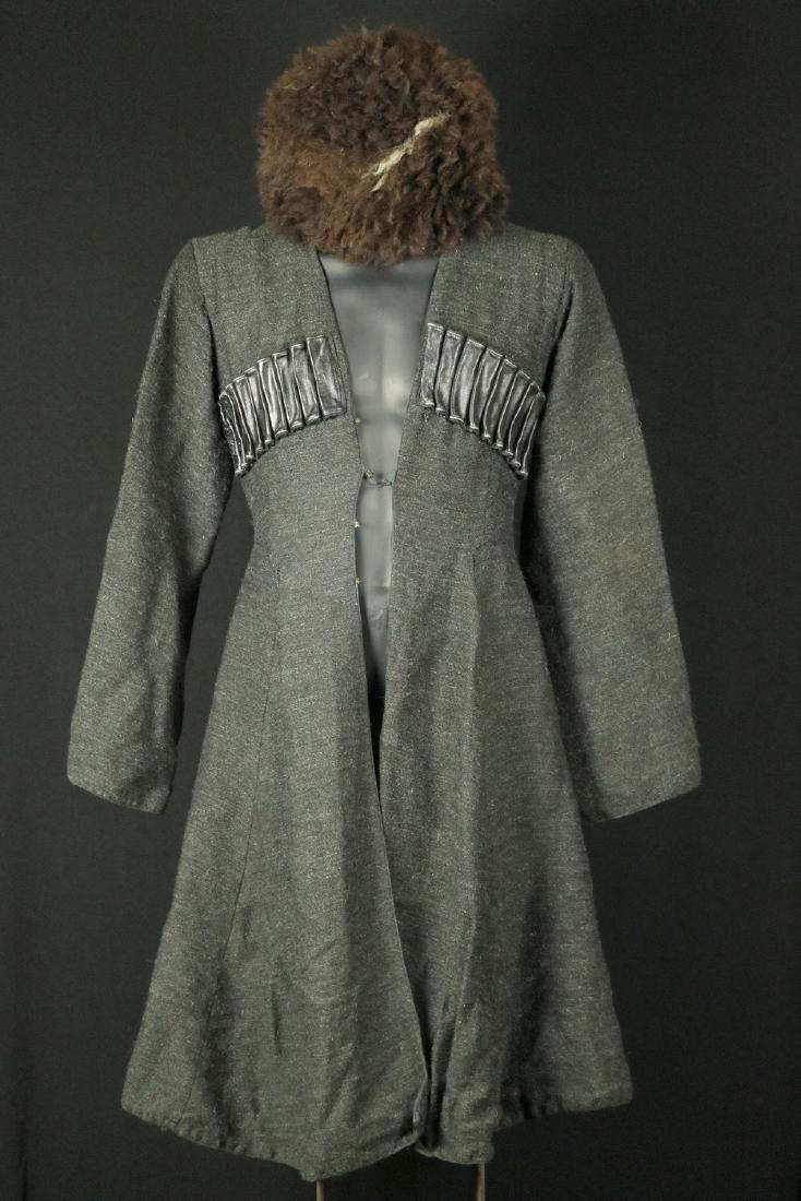 Russian Imperial 19th C. Caucasian Military CHOKHA: Russian Imperial 19th C. Caucasian Military CHOKHA (Cherkeska) Cossack Dress Uniform with PAPAHA Wool Hat.