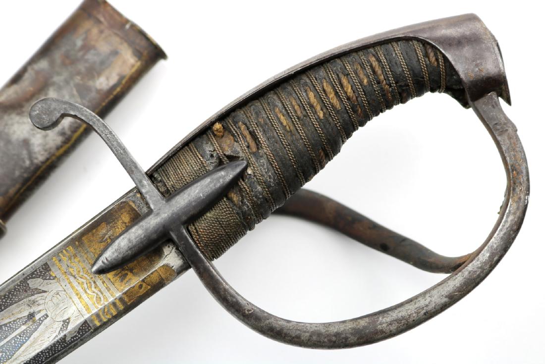 Rare Napoleonic Wars era Russian Imperial Cavalry: Rare Napoleonic Wars era Russian Imperial Cavalry Officer's Sword, Czar Alexander I era. Total Length (inside scabbard if present) - 38", Blade Length - 32 1/4"