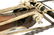 HUGE 18th C. German Wall Crossbow with Original - 11