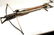 HUGE 18th C. German Wall Crossbow with Original