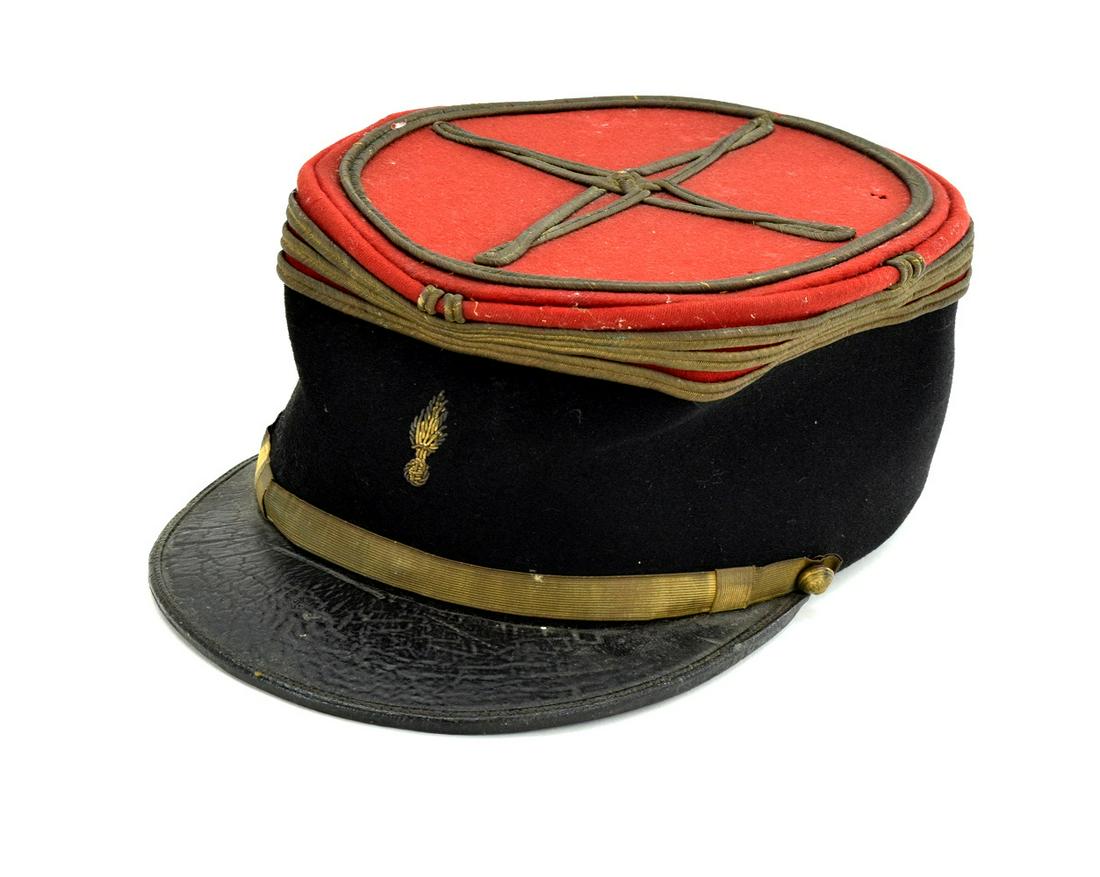 French 19th C. to WW I era Grenadier KEPI Military: French 19th C. to WW I era Grenadier KEPI Military Uniform Hat ~ Paris Maker Marked Interior. Detailed condition reports are not included in this catalog. For additional information, including conditi