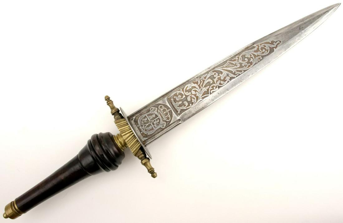 Very Fine 1863 Spanish Toledo Plug Bayonet Dagger ~ (1 of 19)