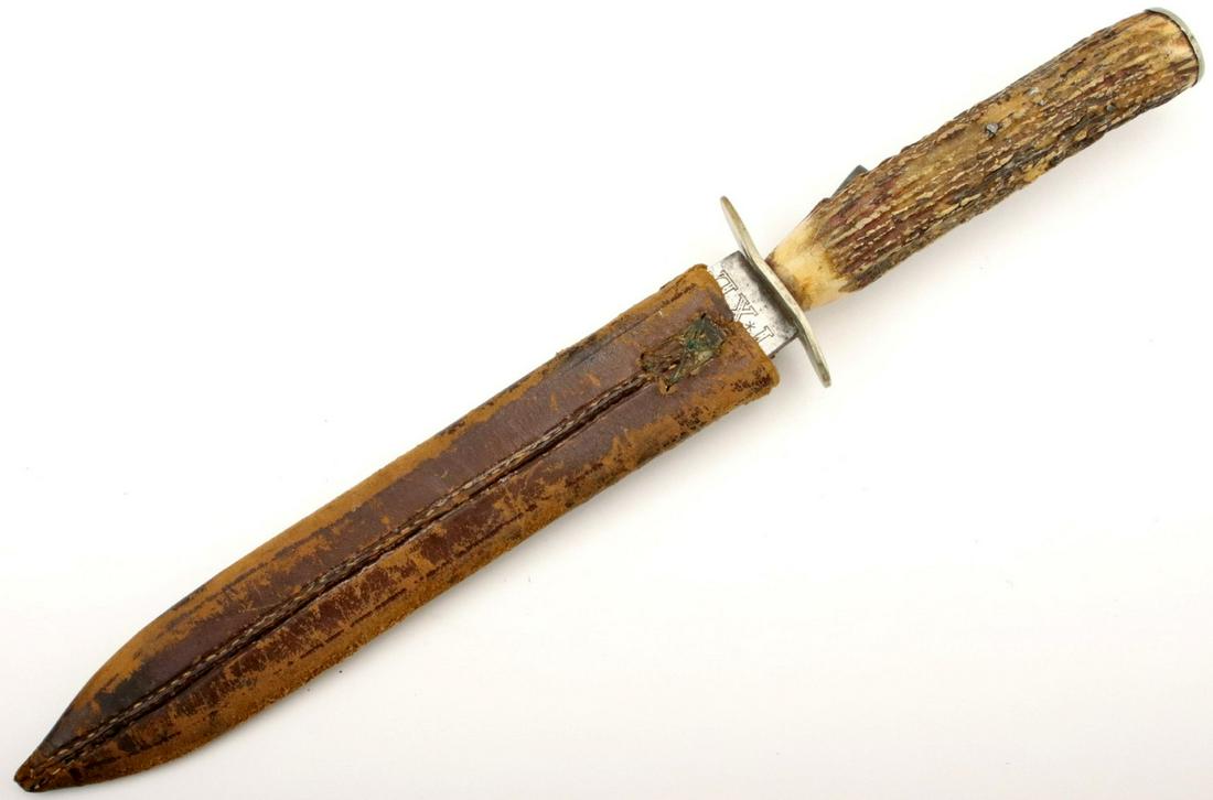 Large English IXL Bowie Knife by ''George Wostenholm & (1 of 16)