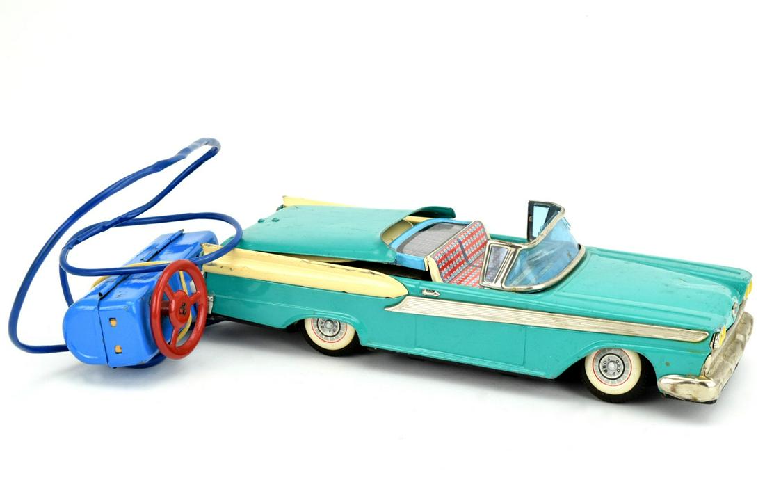 ヨネザワ Ford Fairlane 500 Skyliner 電動 ブリキ ヨネザワ Ford