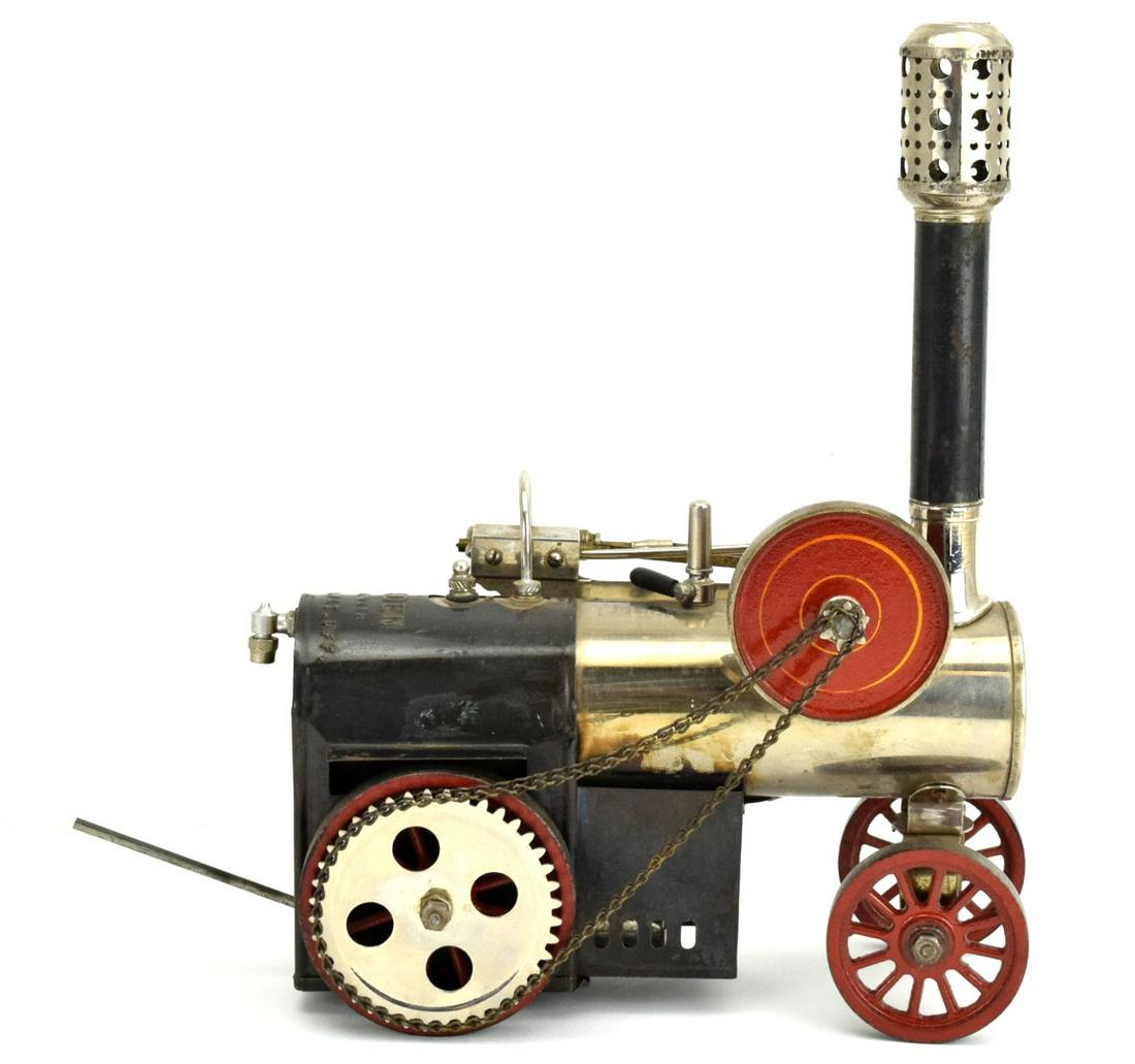 ANTIQUE WEEDEN #643 TRACTION ENGINE STEAM MODEL TOY (1 of 12)