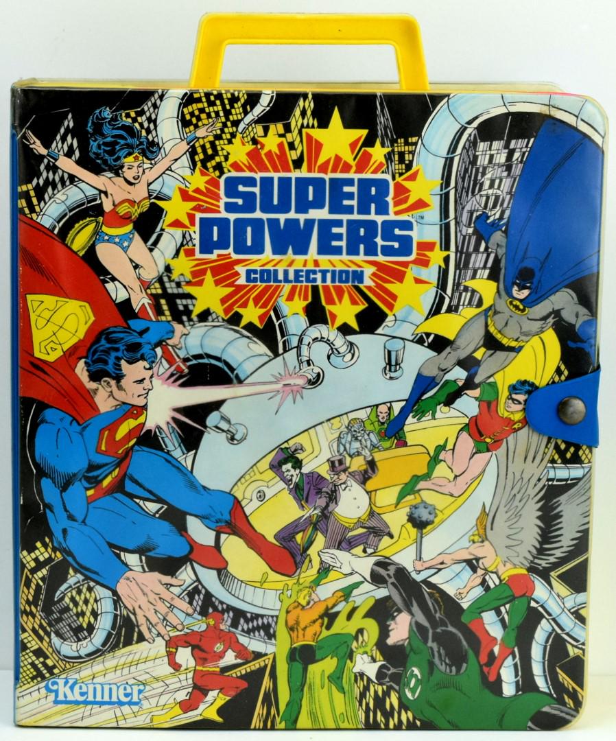 Vintage Kenner 1984 SUPER POWERS With Carrying Carry (1 of 12)