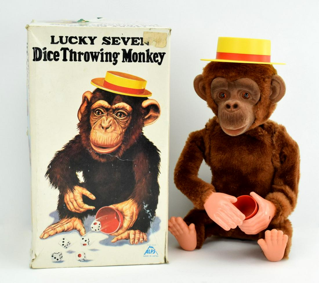 Rare 1960s ALPS Japan Battery Op Lucky Seven Dice (1 of 4)