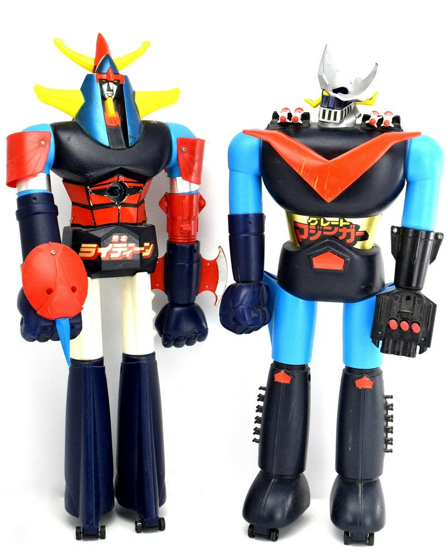 Two Jumbo 25" Shogun Warriors, Raydeen and Mazinga (1 of 9)
