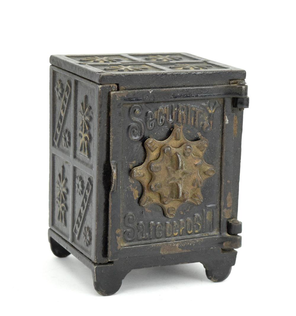 Antique c.1800's Cast Iron Security Safe Deposits (1 of 8)