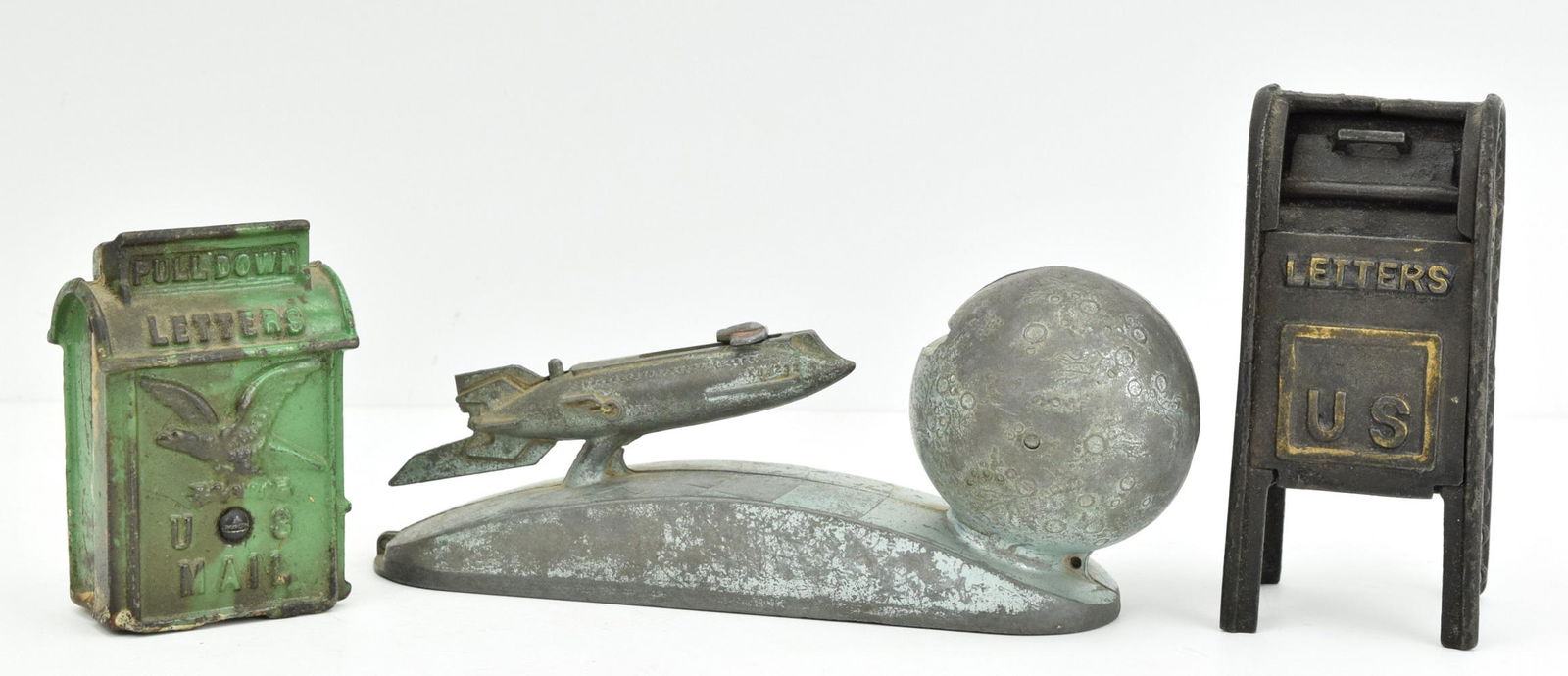 Lot 3 Vintage Antique Toy Banks (1 of 6)