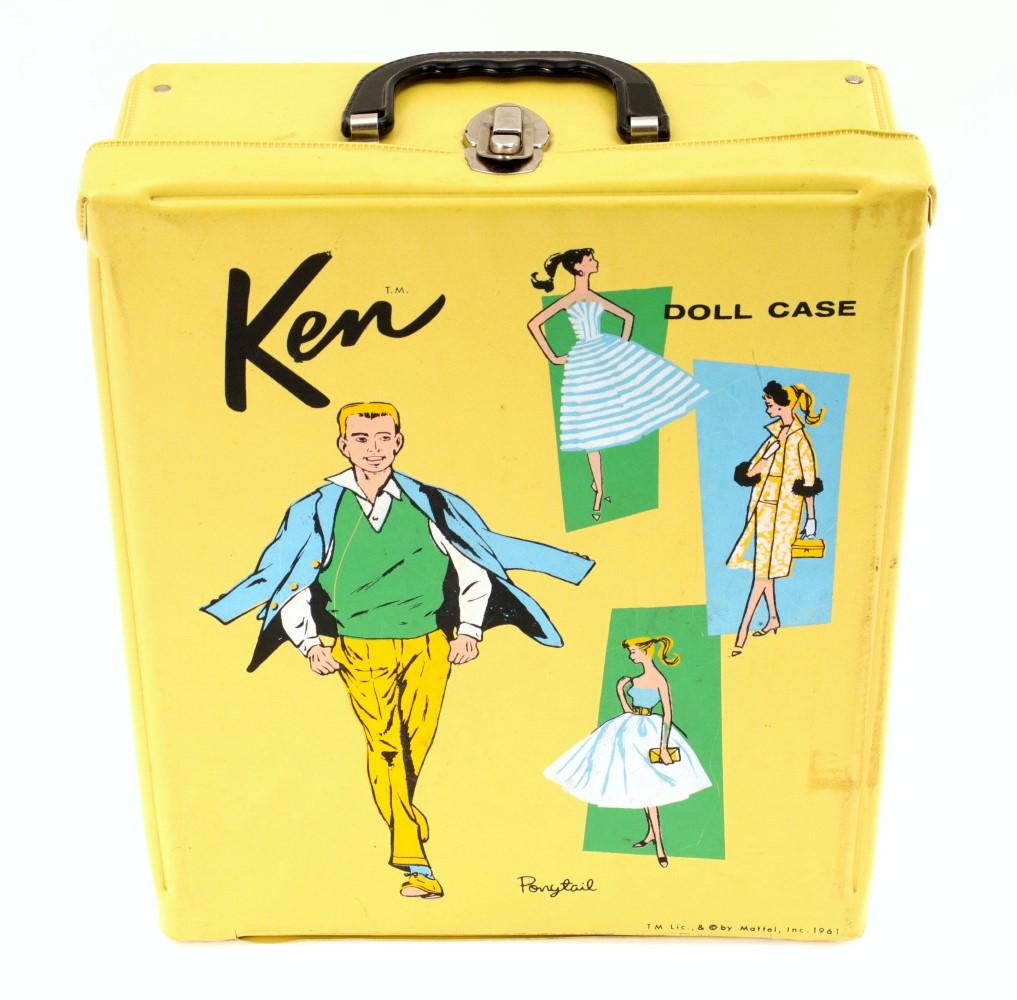 Vintage 1961 Mattel Ken doll with Case (1 of 9)