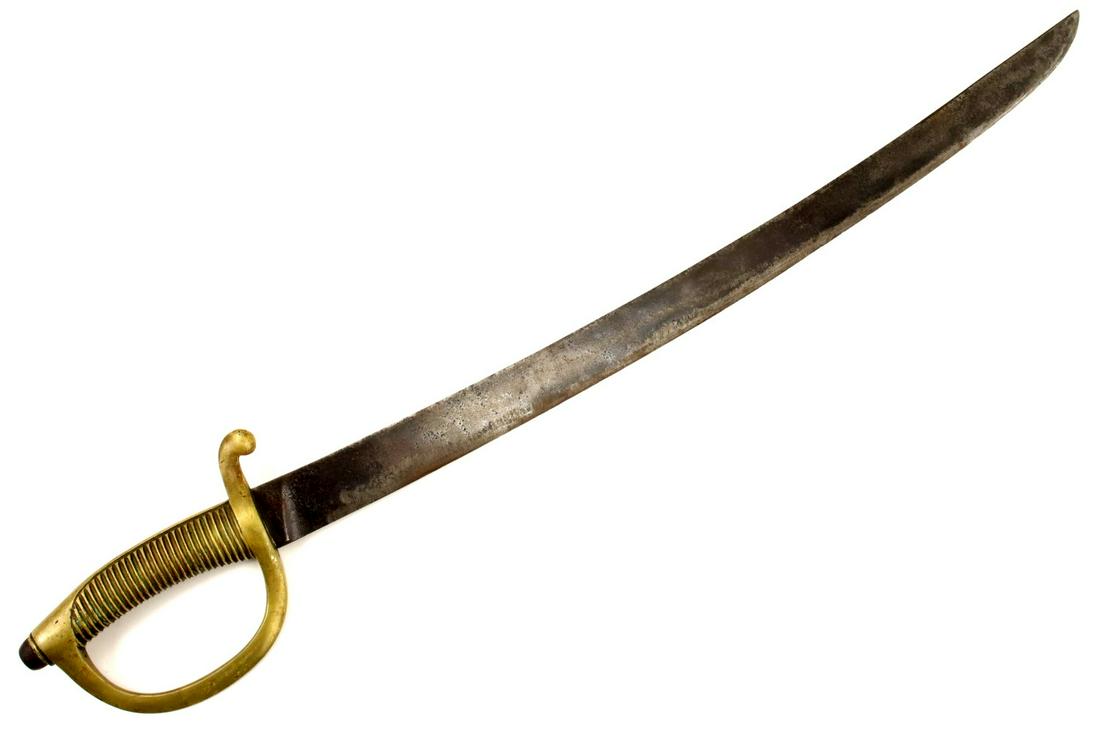 Early 19th C. French or German Artillery Briquet Sword (1 of 13)