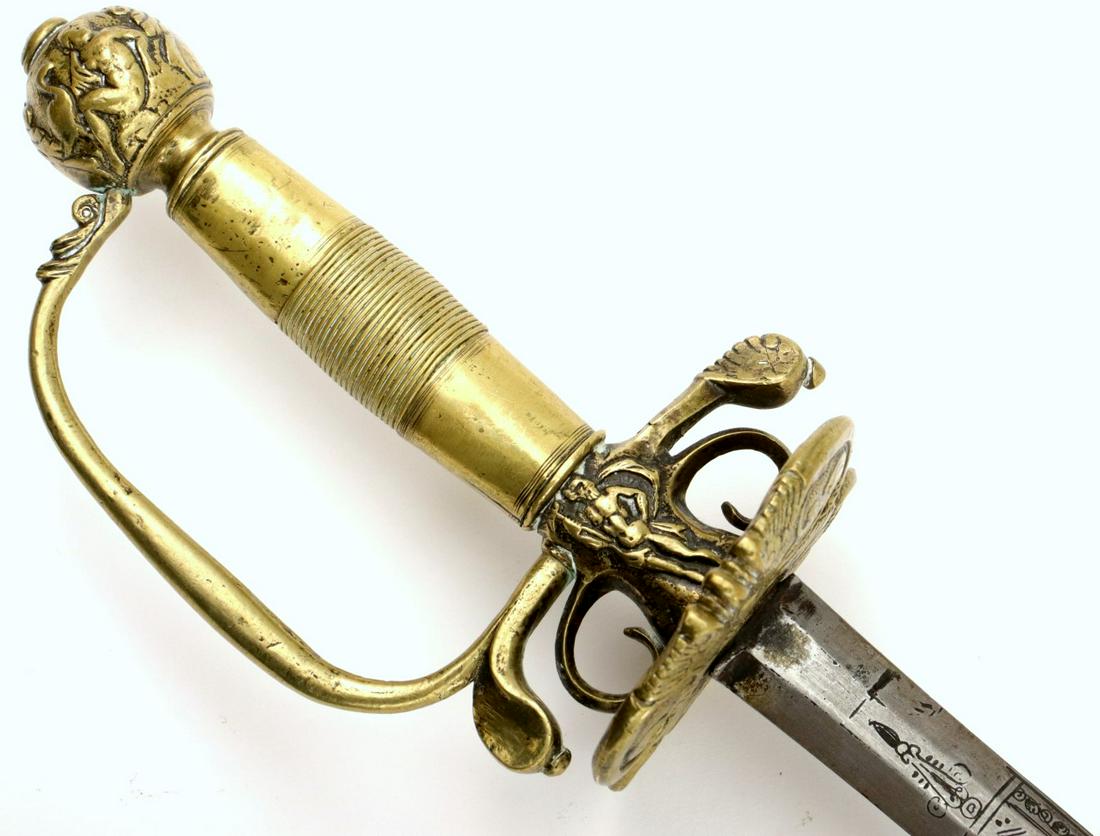 Nice American Revolution era French or English Rapier (1 of 20)