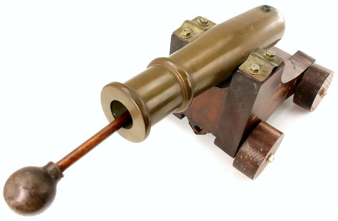 Nice English or French Bronze Naval Signal Cannon ~ (1 of 13)