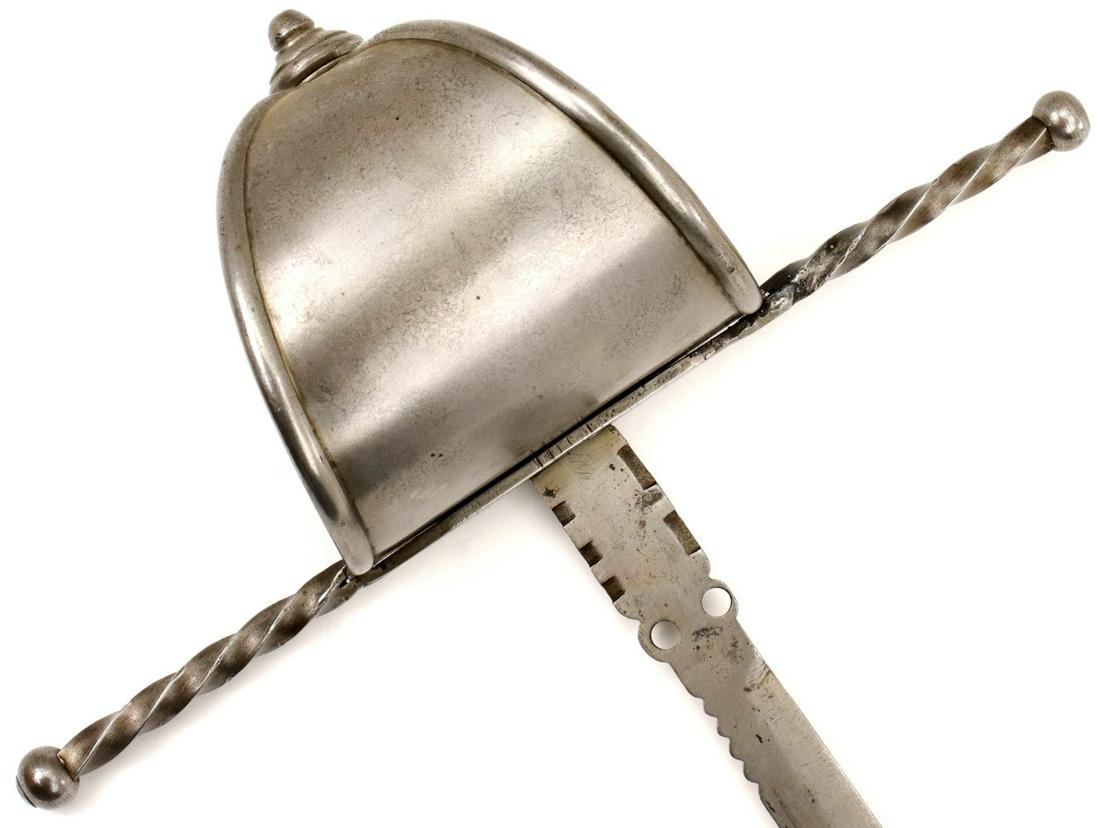 Nice Large All-steel MAIN GAUGE Dagger of 17th-18th C. (1 of 13)