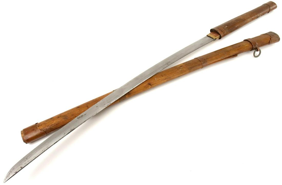 Early Japanese Samurai WAKIZASHI Sword in Very Old (1 of 20)