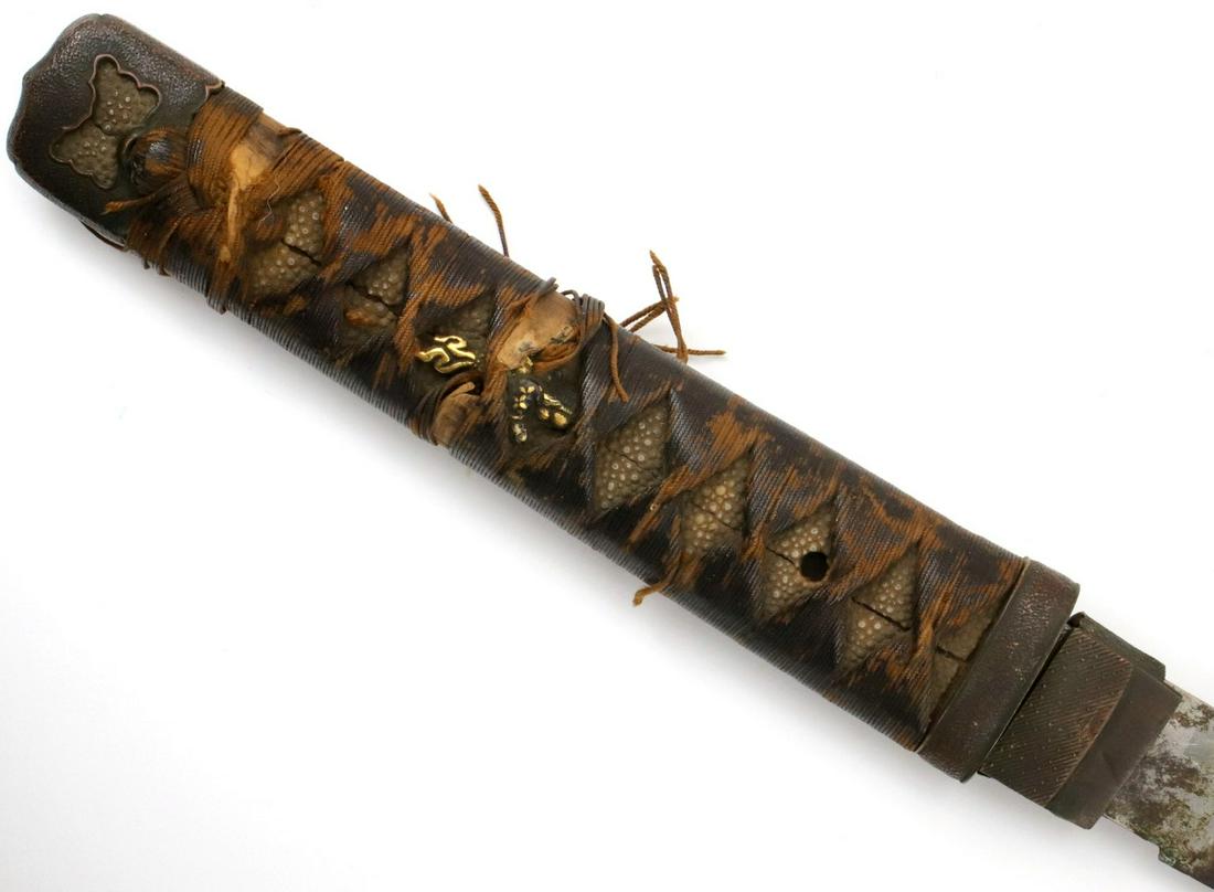 Japanese Samurai KOTO era Wakizashi Sword ~ Nice Gold (1 of 15)