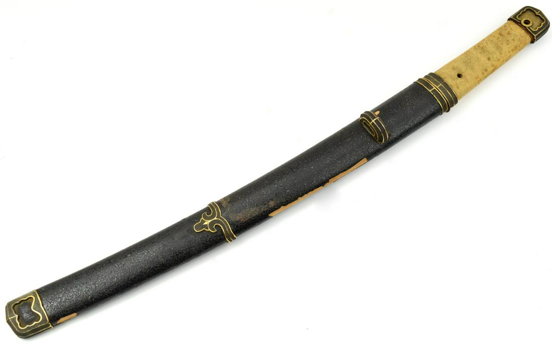 Nice Japanese Samurai WAKIZASHI Sword Dagger ~ Fine (1 of 16)