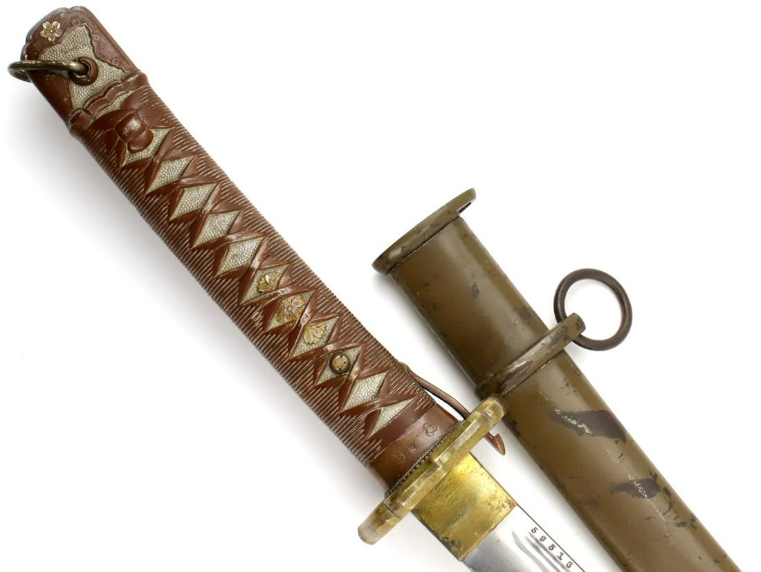 Very Nice Clean WW II Japanese NCO Battle Sword Katana (1 of 20)