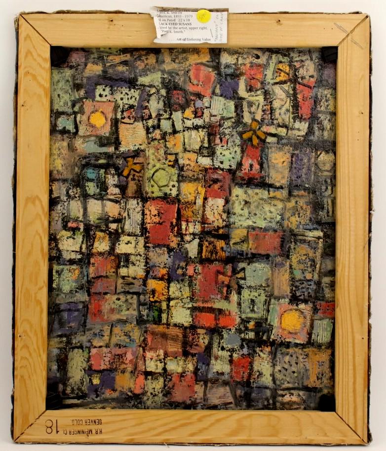 Paul Smith (1893-1977) Two In One Oil Paintings (1 of 13)