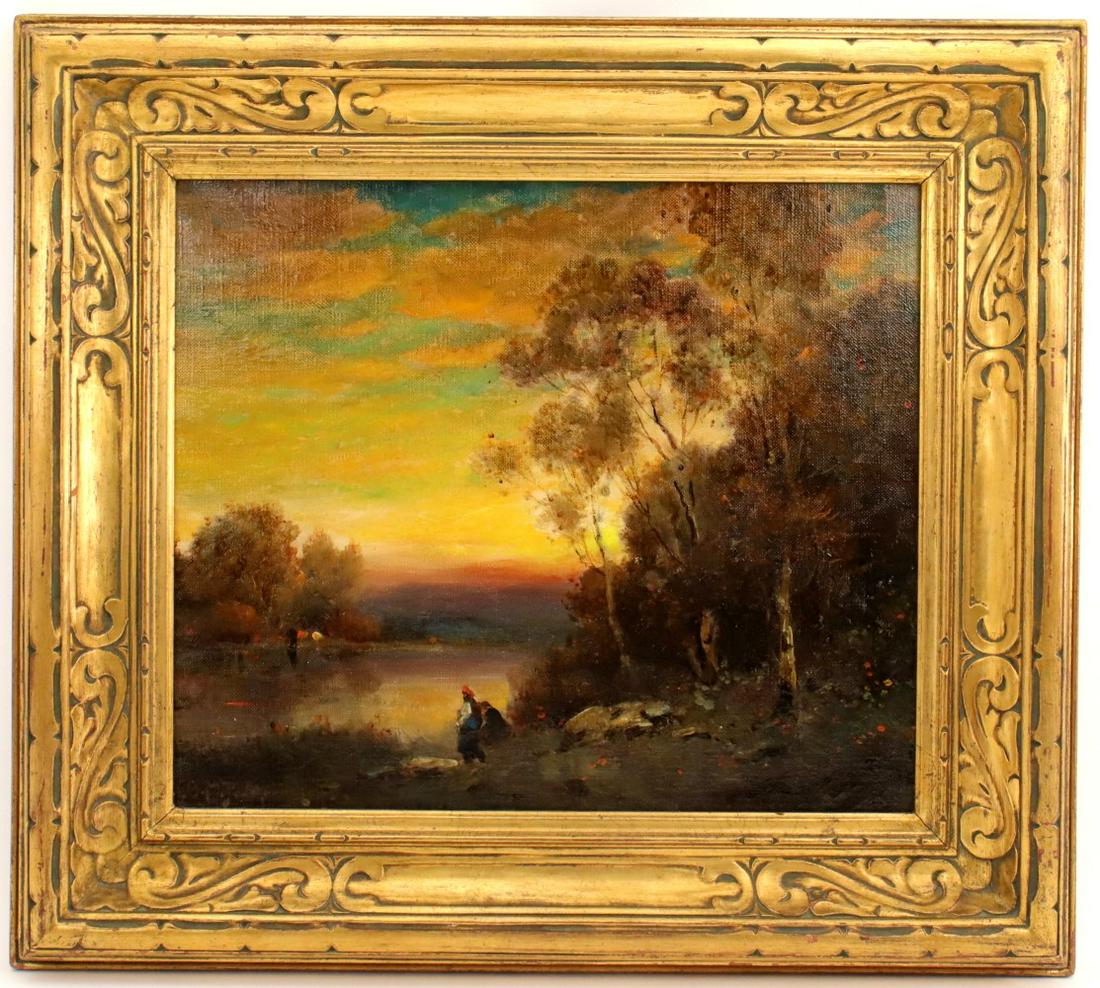 Russian/American Alexis Podchernikoff ( 1886-1933 ) Oil Painting (1 of 6)