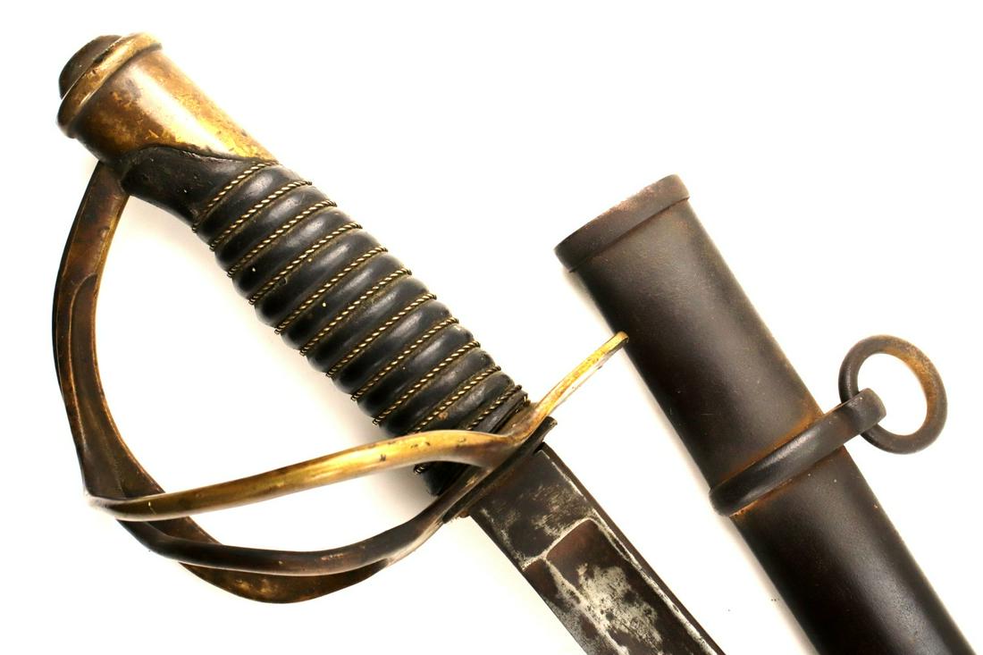 American Civil War era US Cavalry Soldier;s Battle Sword ~ Probably German Import ~ Interesting (1 of 14)