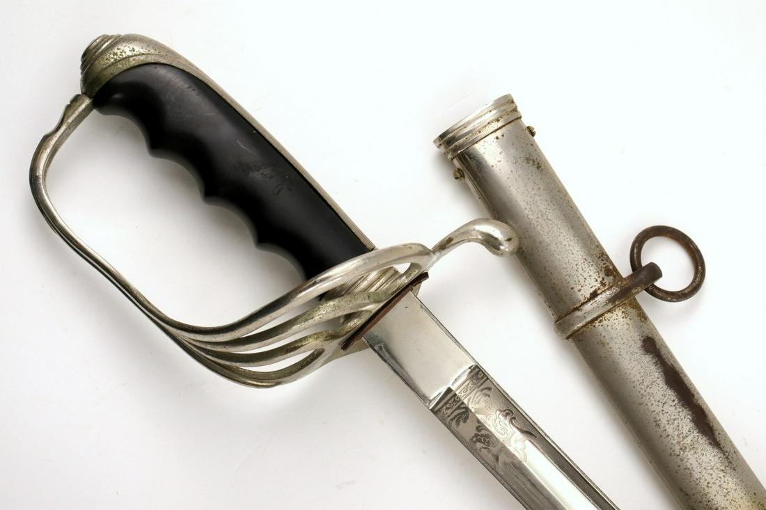 Nice Clean Model 1902 US Cavalry Officer's Sword ~ Probably Around WW I era. (1 of 19)