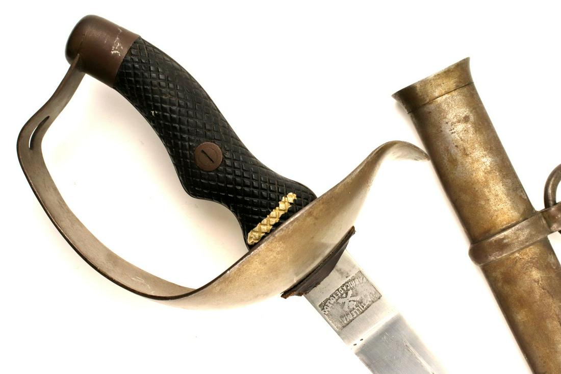 Spanish WW I era Artillery Soldier's Sword ~ Fabrica de Toledo marked Blade. (1 of 12)