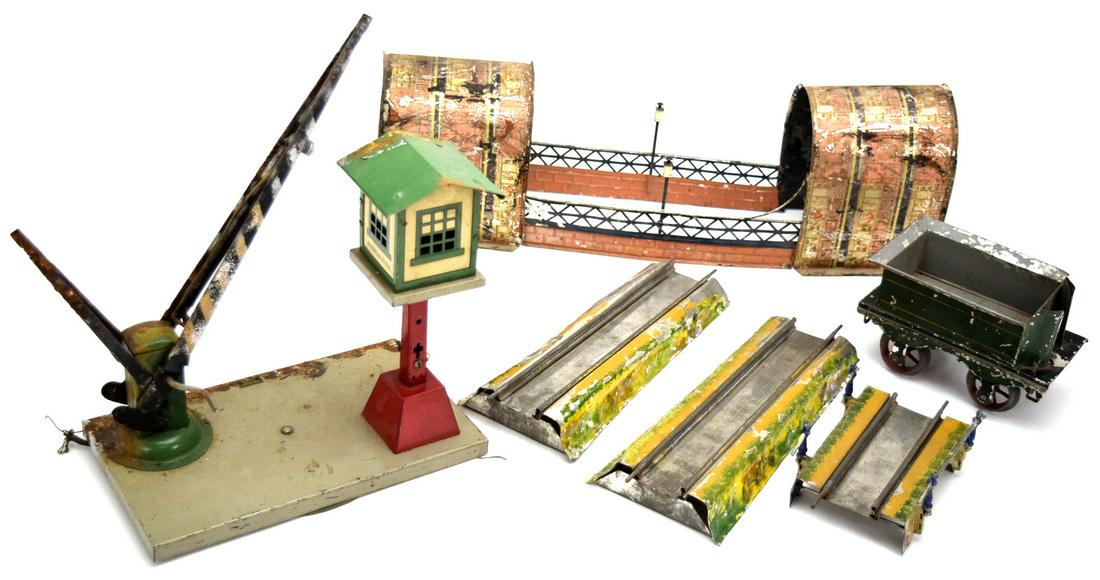 American Flyers Lines Lionel Toy Trains Accessories: Great lot with Lionel American Flyers Lines Lionel toy trains accessories. original paint. 9 3/4 x 8 3/4"~~ DEAR BIDDERS, Please View More Detailed Close-Up Images by visiting our website - Sofedesign