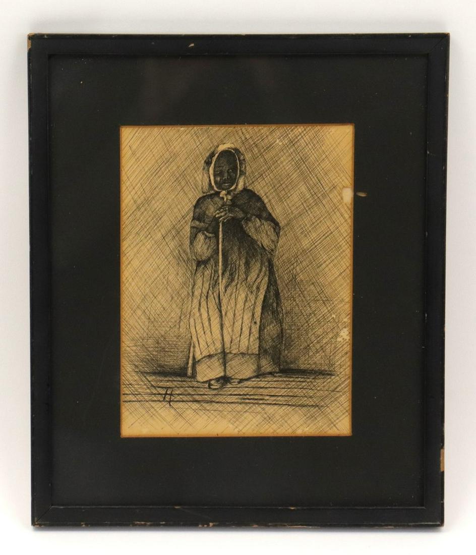 American Winslow Homer ( 1836-1910 ) Study Drawing (1 of 6)