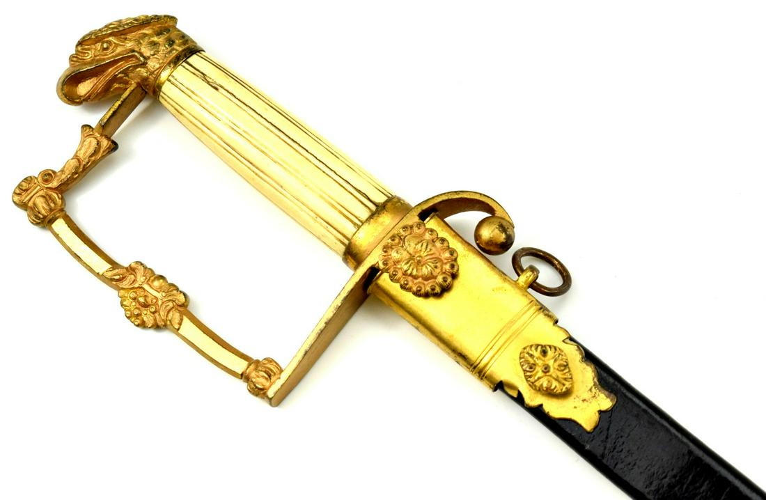 Beautiful quality 1830s-1850s American Officers Eagle Head Sword (1 of 20)