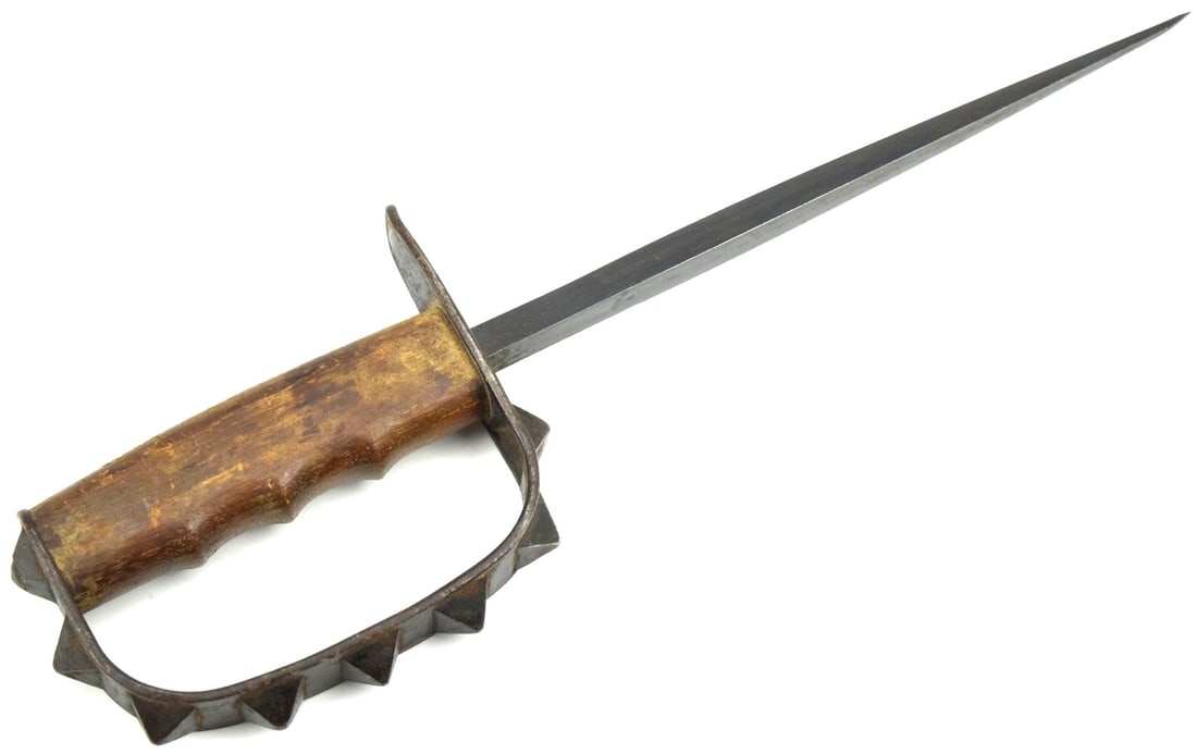 Rare 1917 WWI US Trench Knife ~ Eight Knobs (1 of 13)