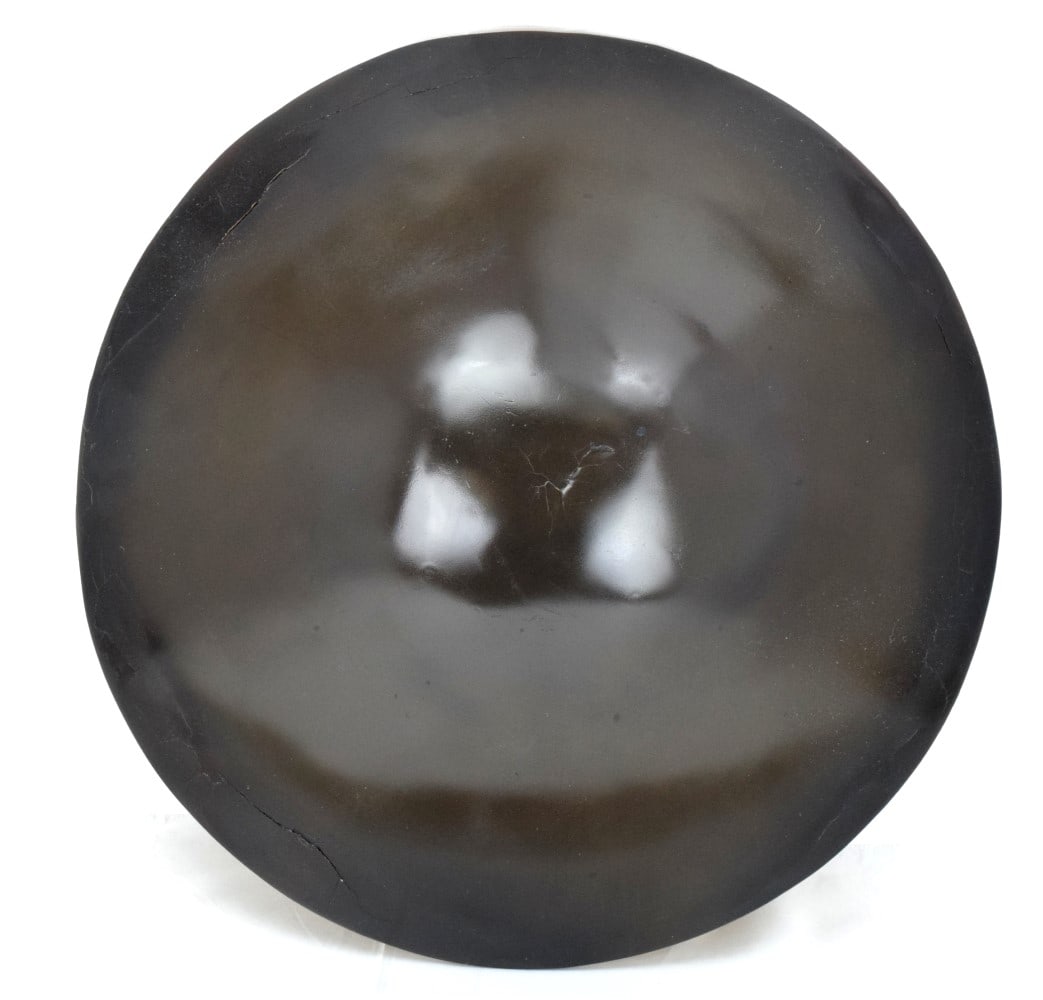 ANTIQUE JAPANESE SAMURAI LACQUER JINGASA WAR HAT HELMET (1 of 7)