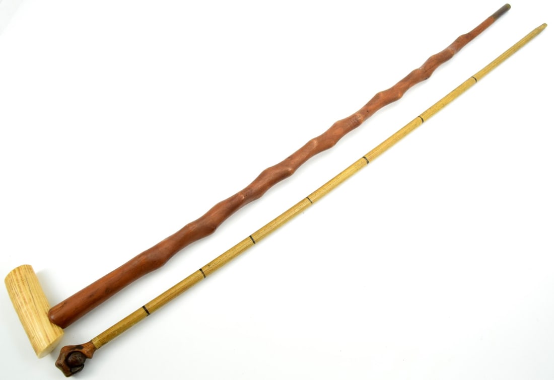 Two Antique Gentlemen Walking Canes (1 of 9)