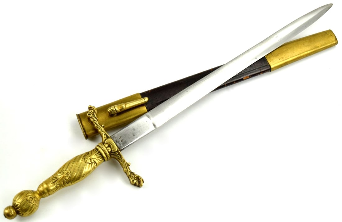 19TH C. NAVY OFFICER'S DIRK ~ NAVAL DAGGER (1 of 20)