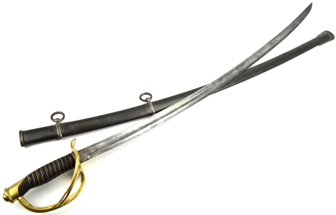 US 1864 Civil War Period Cavalry Sword (1 of 19)