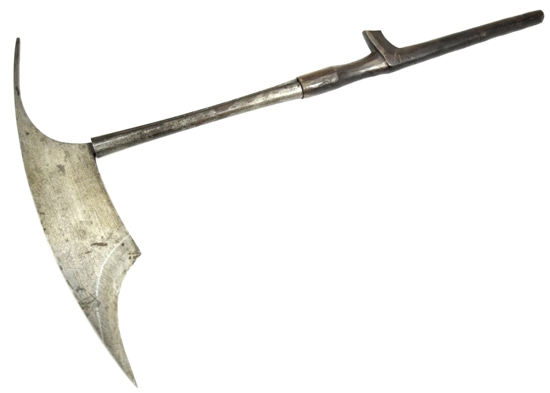 INDONESIAN 19TH C. BORNEO IGOROT TRIBE HEAD HUNTER'S AXE (1 of 14)