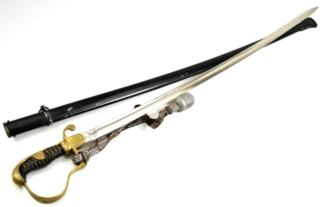 German WWII NCO Officer Sword with Knot ~ by Anton Wingen jr (1 of 20)