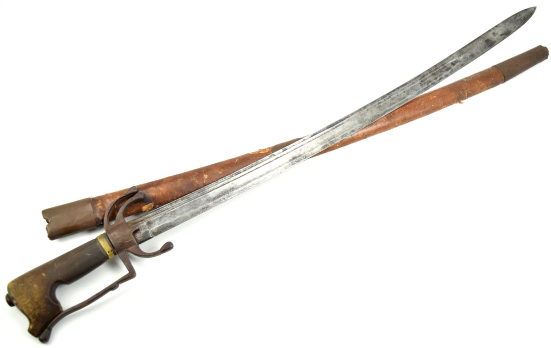 19TH C. ARABIC ALGERIAN NIMCHA SWORD (1 of 20)