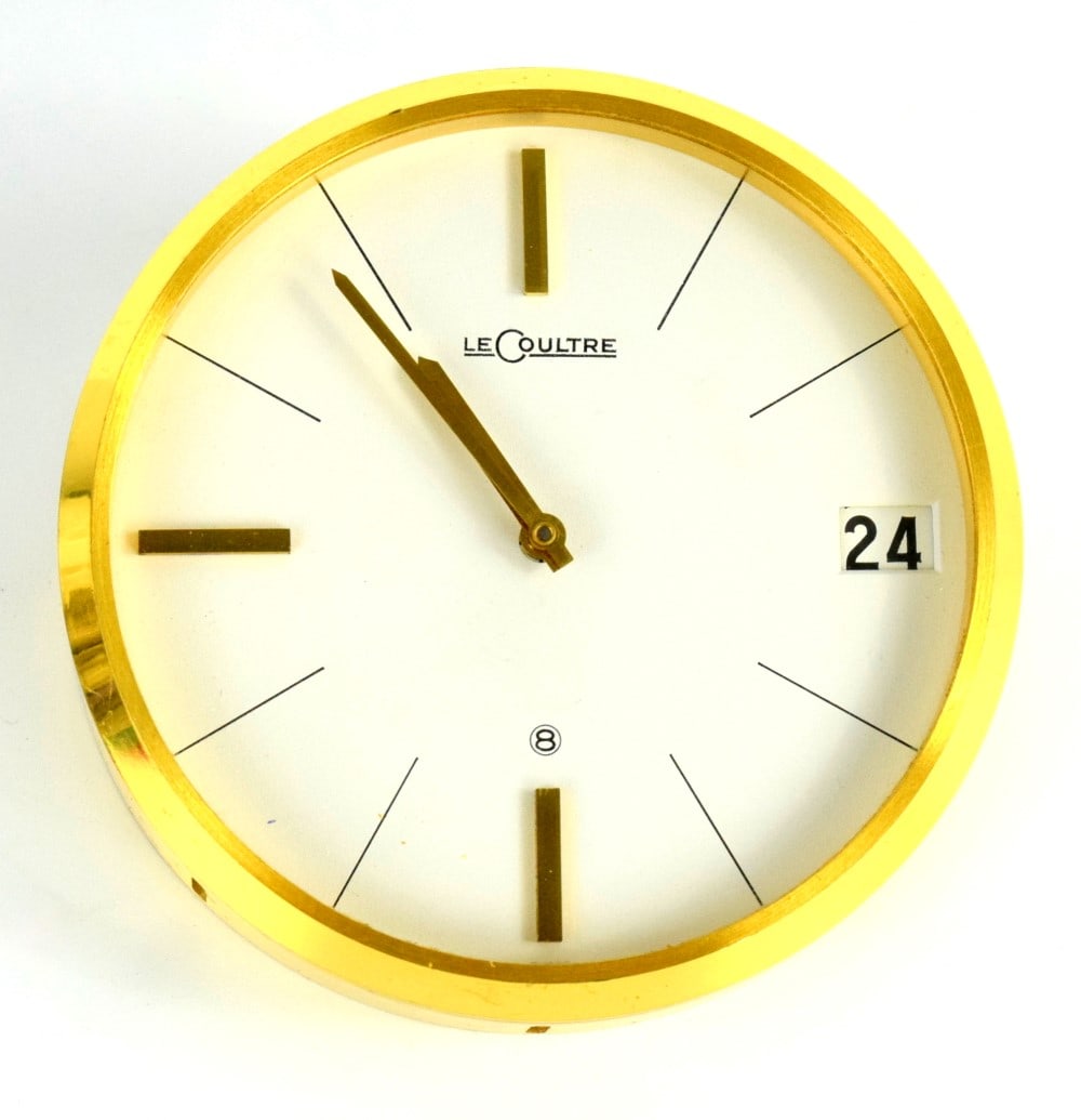 1960s Jaeger LeCoultre 8 Day Desk Clock (1 of 5)