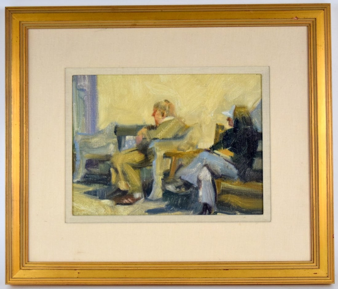 Oil On Board Painting By Michael Lynch (1 of 5)