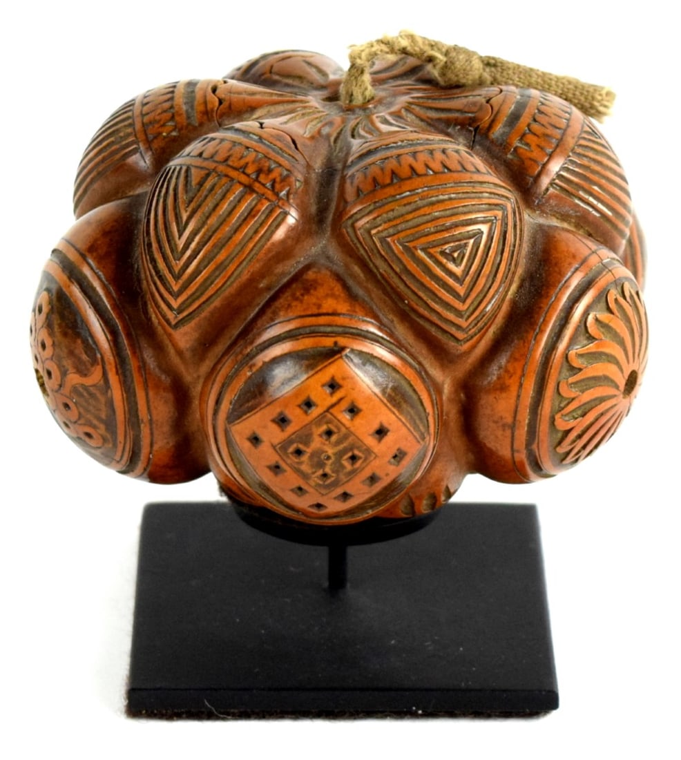 Antique Chinese Carved Cricket Cage (1 of 5)