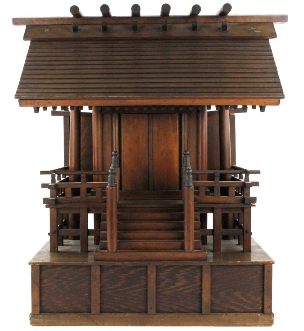 Beautiful Large Japanese Hand Crafted Wooden Shrine for a Buddha Figure Statue. (1 of 20)