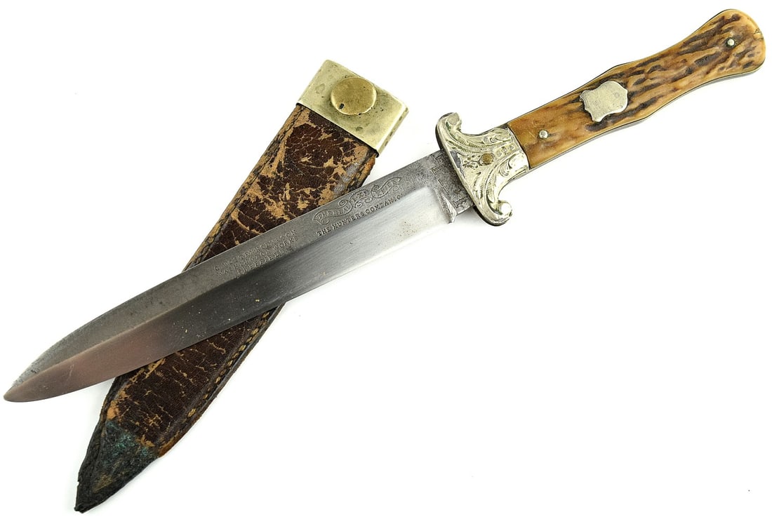 American Civil War era English IXL Hunter's Companion Bowie Knife by George Wostenholm. (1 of 11)