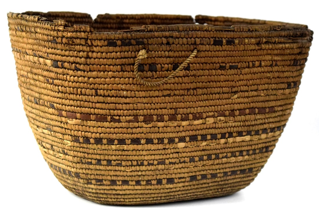 19th Century Native American Carrying Basket (1 of 12)