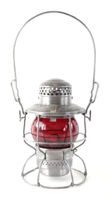 ADLAKE KERO RED GLOBE RAILROAD LANTERN USA CANADA 1921-1923