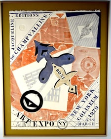 Italian Paolo Boni Original Collage Art